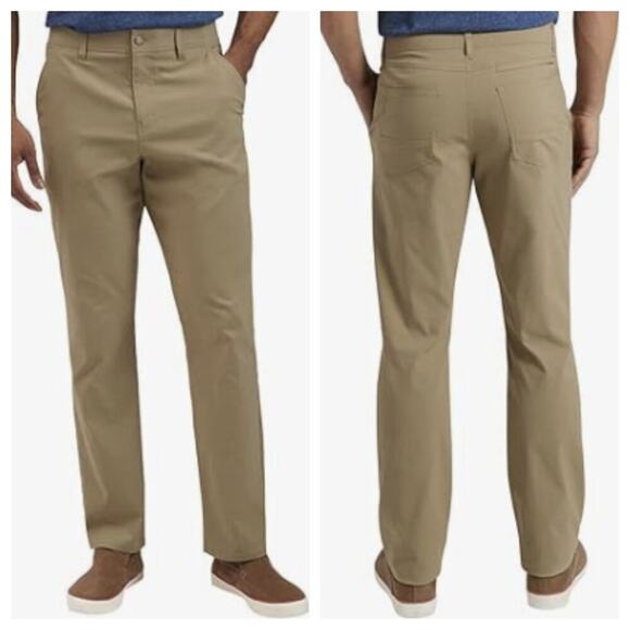 NWT Weatherproof Vintage Men's Tech Pant Tan Size 38x32 - Picture 1 of 9